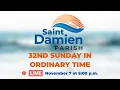 32nd Sunday in Ordinary Time 2020 Live Stream