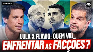 Lula x Flávio Bolsonaro: quem tem o melhor plano para combater o crime organizado? - Vitor Becker