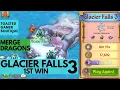 Merge Dragons Glacier Falls 3 1st Win