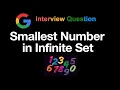 Smallest Number in Infinite Set - Leetcode 2336