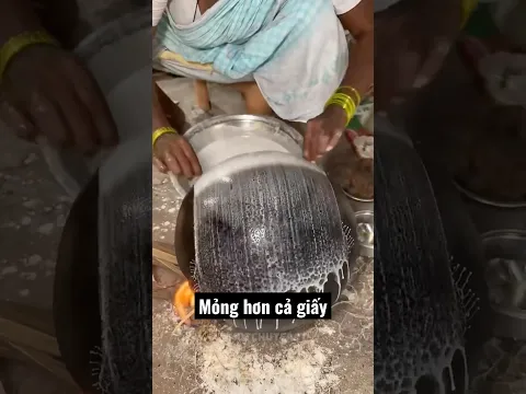 Món Bánh Mỏng Nhất Hành Tinh Được Làm Thế Nào?