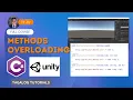 Game Development in Unity Methods Overloading C Tagalog Tutorials