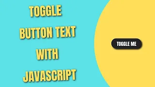 Introduction to JavaScript Toggle Class button JavaScript Tutorial