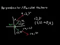 Perpendicular and Parallel Vectors