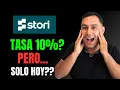 STORI TASA 10%  a 90 días PERO SOLO HOY ⚠️
