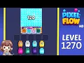 Pixel Flow Level 1270 Solution Walkthrough