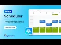 React Scheduler Recurring Events Feature Walkthrough