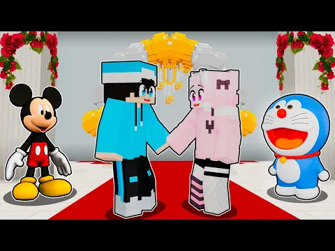 Video Thumbnail: ماين كرافت لكن جمسه يتزوج بنت غريبة !!؟ 💍🤯