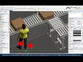 FlexSim live tutorial Conveyor-based assembly line