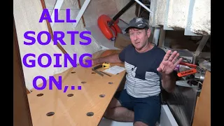 Building my steel sailing yacht Ep.81 ALL sorts going on,.. 😀👨‍🔧⛵