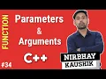 Function Arguments Parameters In C Full Lecture Explain In Hindi By Nirbhay Kaushik