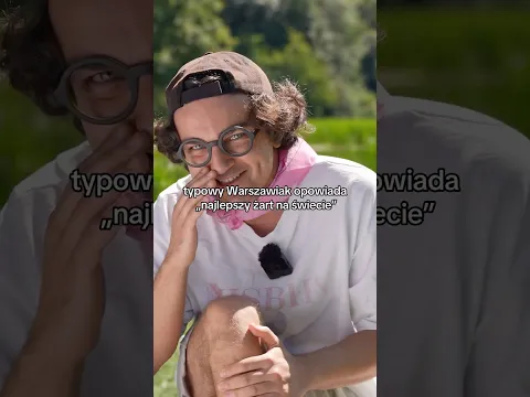 Warszawiak opowiada żart