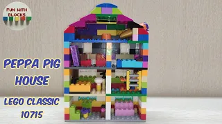 Lego Classic 10715 Peppa Pig House Building Instructions
