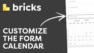 How to Customize the Bricks Builder Datepicker