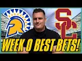 San Jose State vs USC BEST Bets College Football WEEK 0 Picks