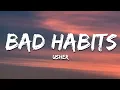 Usher - Bad Habits (Lyrics)