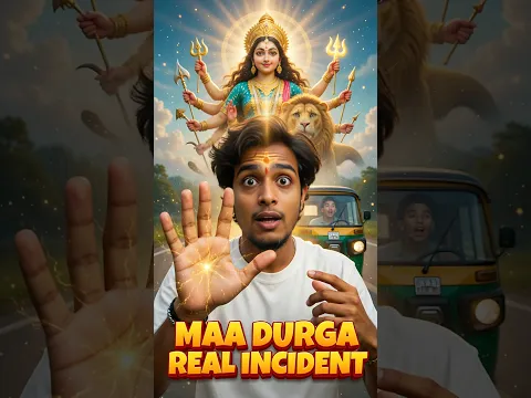 🙏 माँ दुर्गा ने साक्षात् दर्शन दिए! 😱🚩 | अद्भुत चमत्कार 🔱✨#shorts