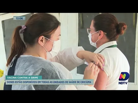 Vacinação contra a gripe em Criciúma