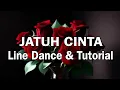 Lagu JATUH CINTA - Line Dance (Dance \u0026 Tutorial)