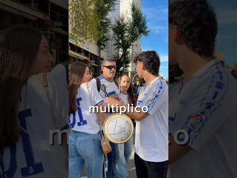 Preguntando a Madridistas si besarían el escudo del Barça en el Clásico #futbol #barça #elclasico