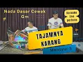 Download Lagu Tajamnya karang karaoke - mansyur S nada cewek Gm