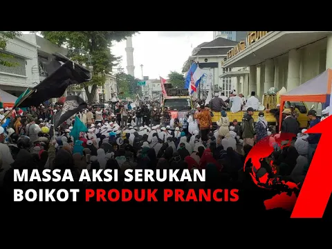 Aksi Protes Prancis di Depan Gedung Merdeka Bandung | tvOne