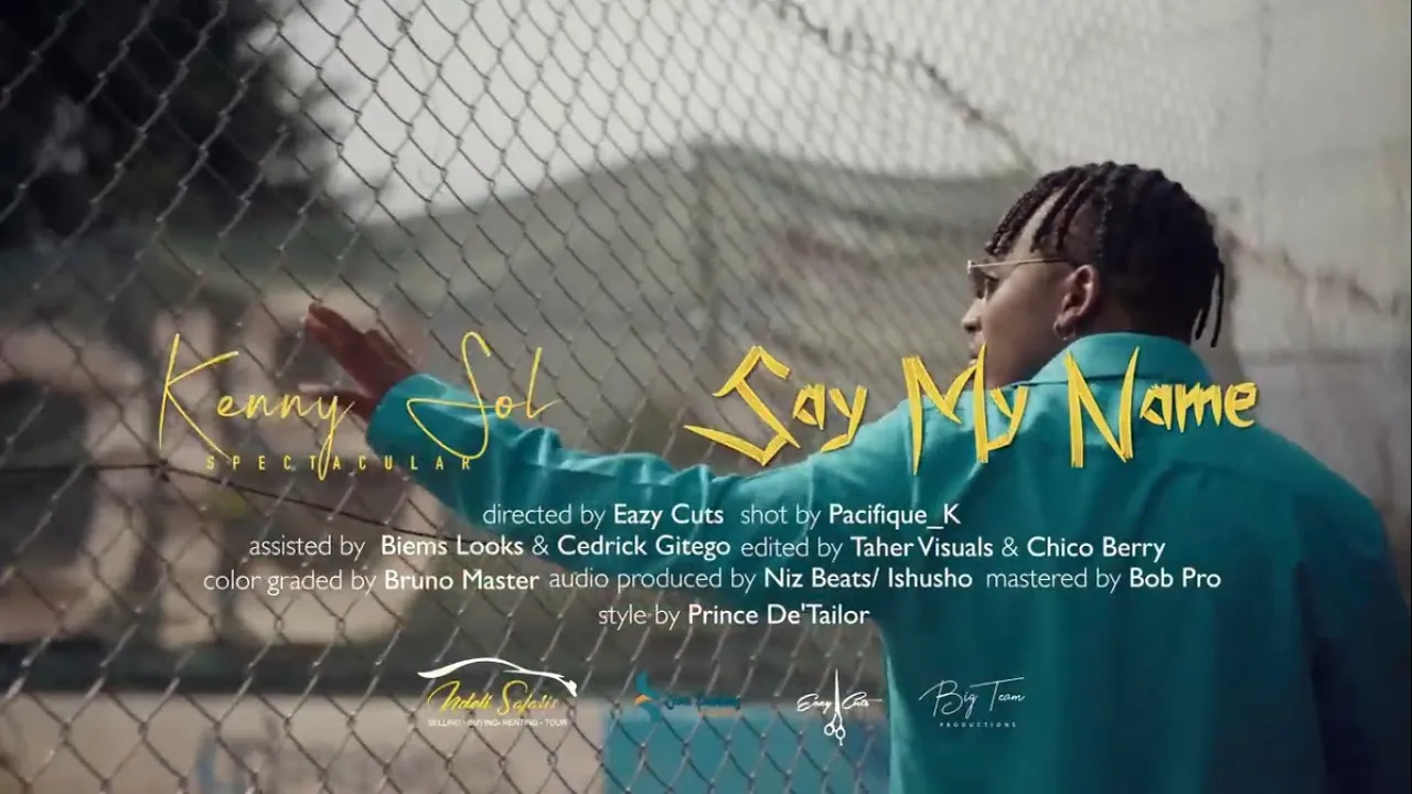 Kenny Sol  Say My Name Official Music Video Lyrics