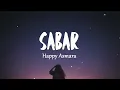 Happy Asmara - Sabar (Lirik Lagu)