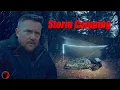 Not Alone - Heavy Rain Storm Camping in the Forest with an Intruder