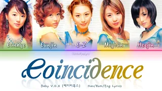 Baby V O X 베이비복스 Coincidence 우연 Han Rom Eng Lyrics 가사 2002 