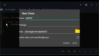 How to run Java program in Android