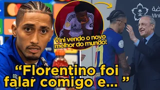 🚨FLORENTINO DE OLHO! RAPHINHA É EXALTADO PELA MÍDIA APÓS DESTRUIR REAL MADRID!