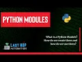 Python Modules Kirk Byers 2021