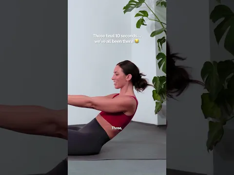 10 Seconds That Feel Like 10 Years 😅 Come Check the Full Workout #pilates #absworkout @LillySabri