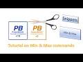 PowerBasic Snippets - Tutorial on Min Max commands