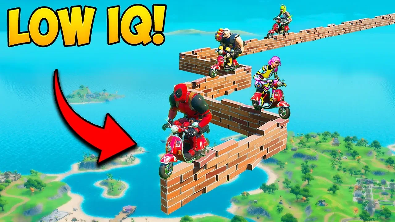 *LOW IQ* DUMBEST SQUAD EVER!! - Fortnite Funny Fails and WTF Moments! #912