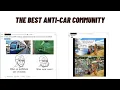 The Best Community Exposing the Negative Impacts of Cars on Society