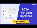 Syncfusion NET MAUI Updates - 2026 Volume 1