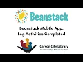 Beanstack Mobile App Log Activities