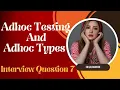 Adhoc Testing in Software Testing Types Examples Monkey Testing Guide