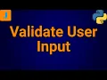 Python While Loop User Input