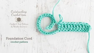 Crochet Foundation Cord 