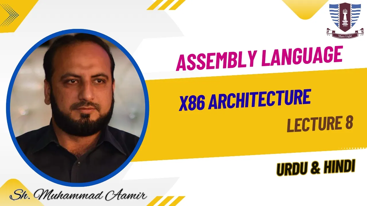 Assembly Language | Lecture 8 | x86 Architecture | Memory Hierarchy
