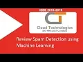 Review spam detection using machine learning Python Projects IEEE Projects Hyderabad Ameerpet