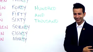 NÚMEROS EM INGLÊS numbers in english |  AULA 08 PARA INICIANTES   PROFESSOR KENNY