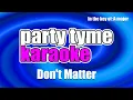 Akon - Don't Matter (Karaoke Version)