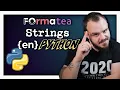 TRES maneras de FORMATEAR strings en PYTHON