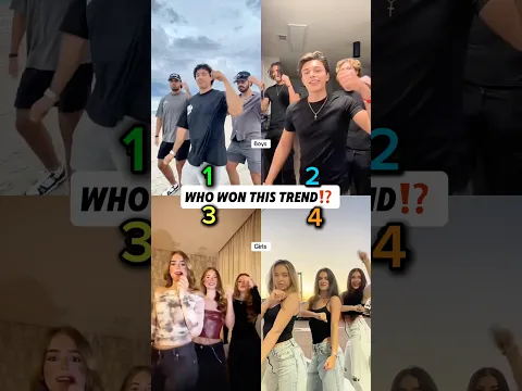 WHO won this DANCE BATTLE⁉️