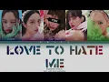 BLACKPINK (블랙핑크)『 LOVE TO HATE ME』You as a member [Karaoke] (5 members ver) [Han|Rom|Eng]