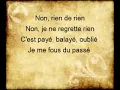 Download Lagu Non, Je Ne Regrette Rien Lyrics   Edith Piaf 360p